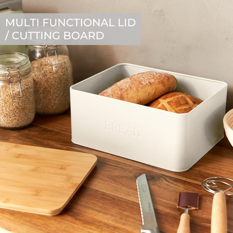 ZICOTO compact bread storage fits small kitchens on countertops.