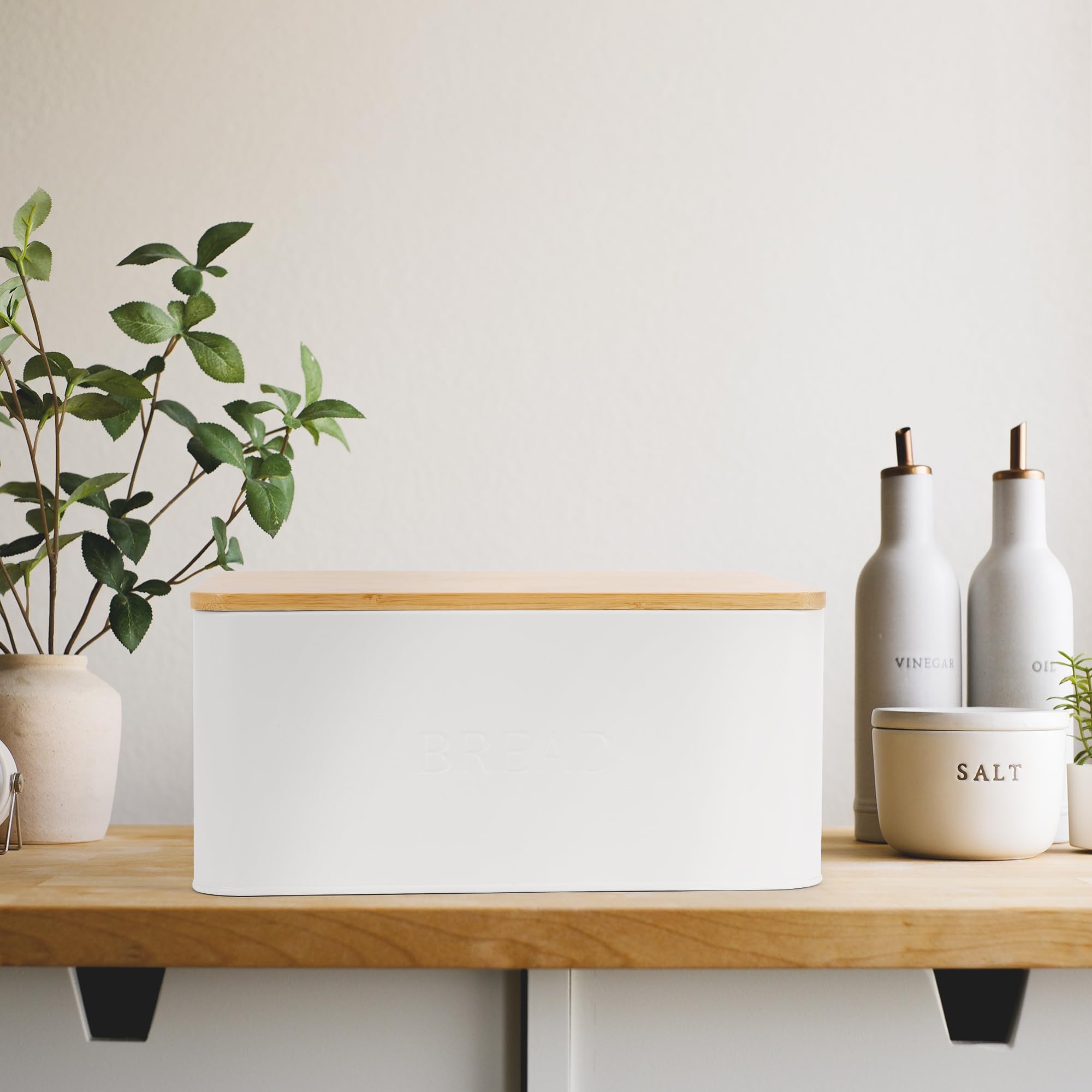 ZICOTO matte cream finish enhances modern kitchen decor.