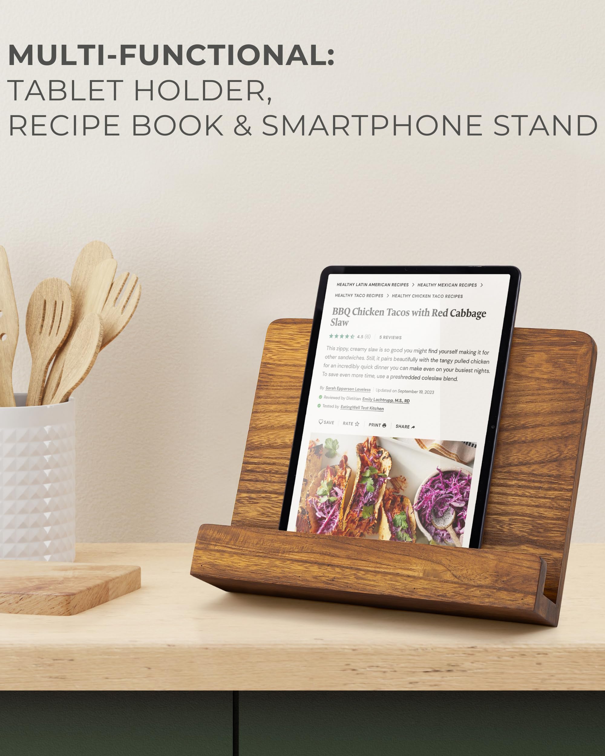 ZICOTO modern kitchen stand complements decor with practical style.