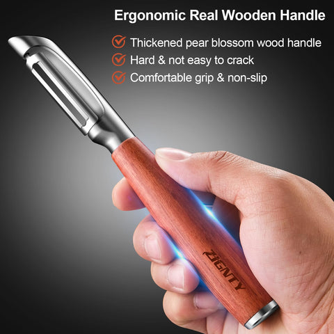 ZIGNTY 304 stainless steel head resists rust and wear