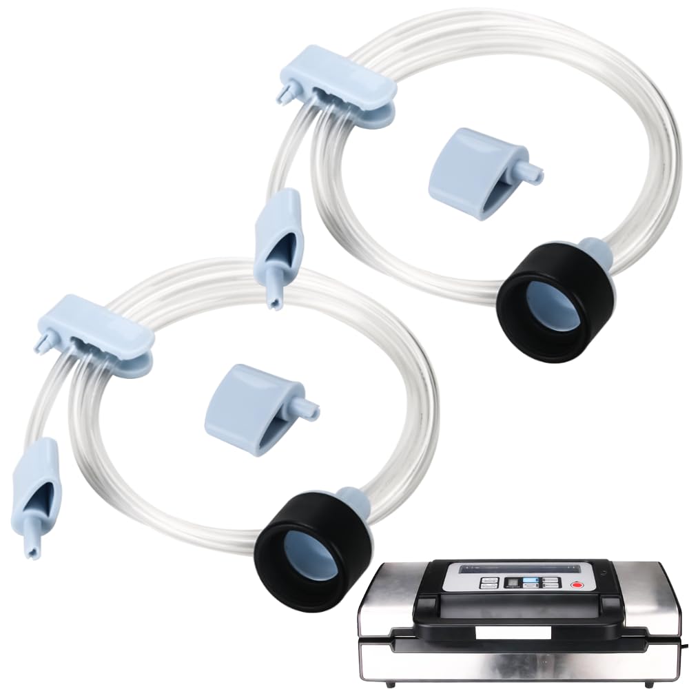 ziHenryDa accessory hose for Deluxe VS-12 seals zipper bags and jars.
