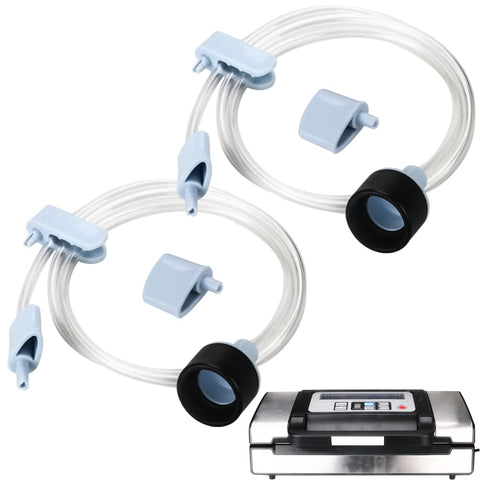 ziHenryDa accessory hose for Deluxe VS-12 seals zipper bags and jars.