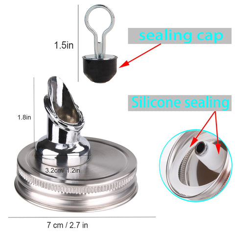 Durable zinc alloy spout from ZiHenryDa for everyday use.