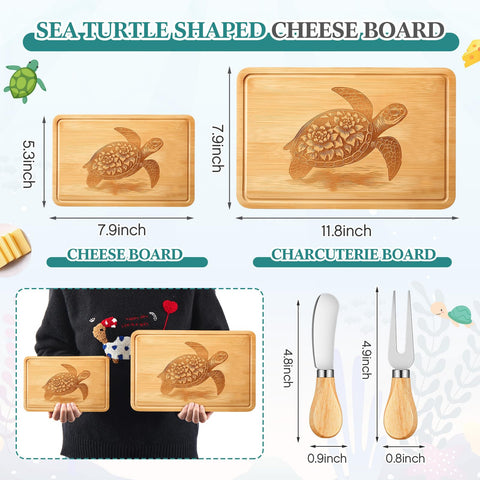 Ziliny bamboo board tools set ready for precise slicing and serving.