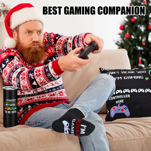 Ziliny gaming pillow cover with soft texture for cozy setups
