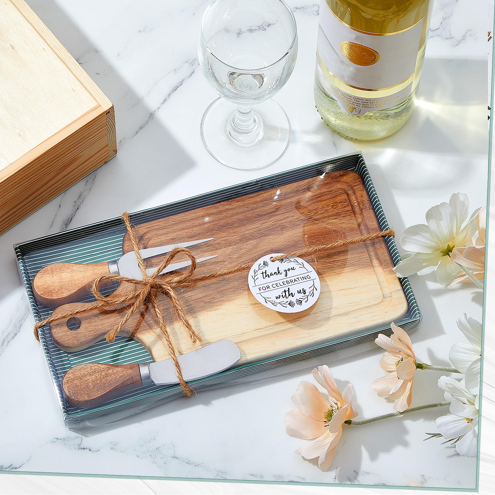 Ziliny mini charcuterie board surface detail for serving small bites