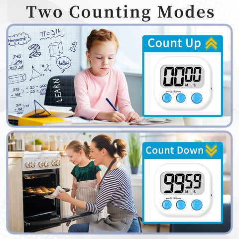 ZILLEEN classroom timers with color coding for task separation.