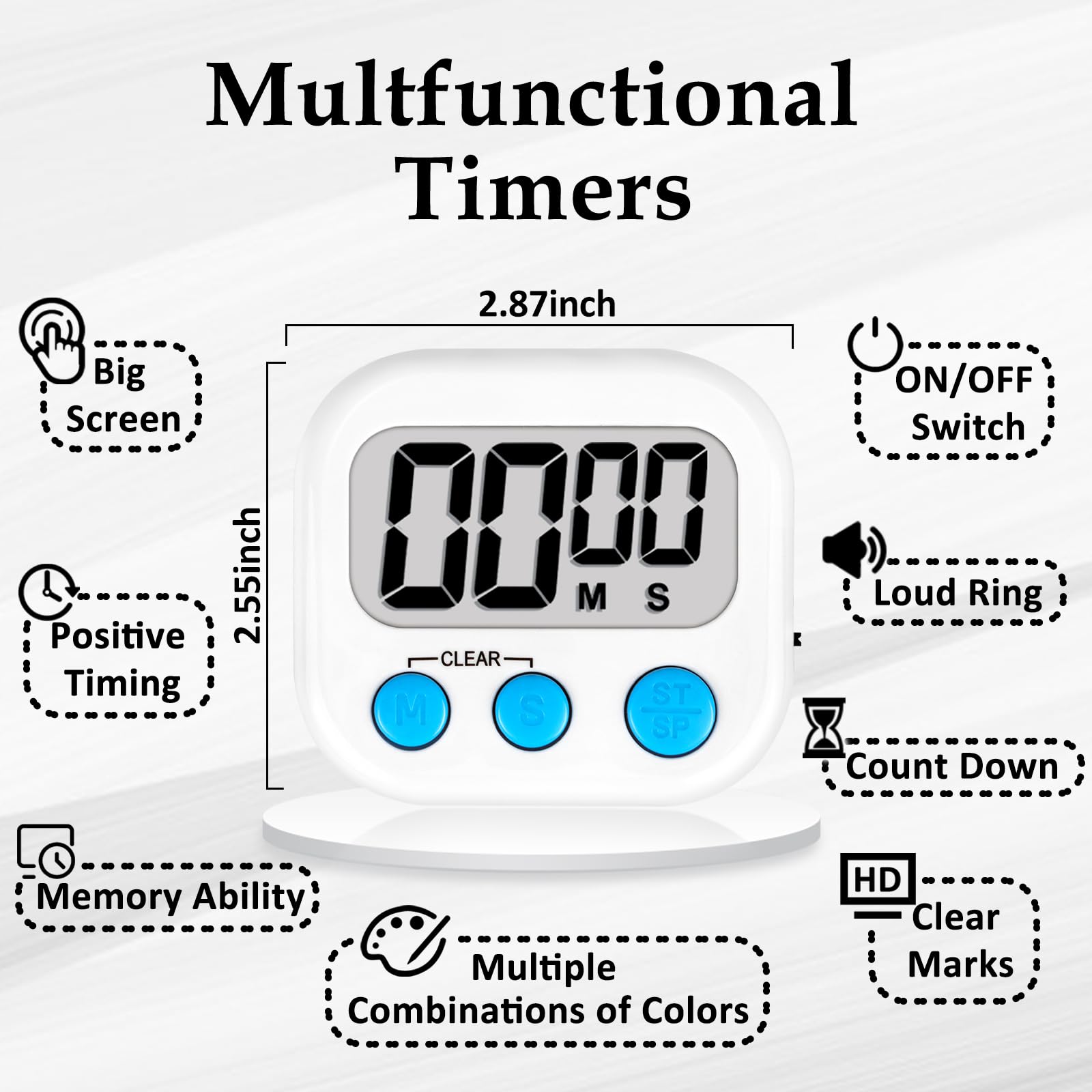 ZILLEEN timer memory function recalls last time used.