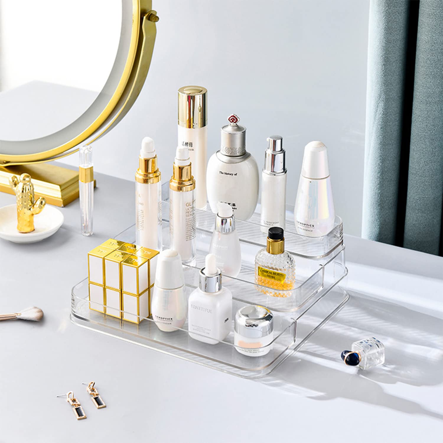 Zilphoba modern design blends with kitchen, bathroom, or vanity spaces.