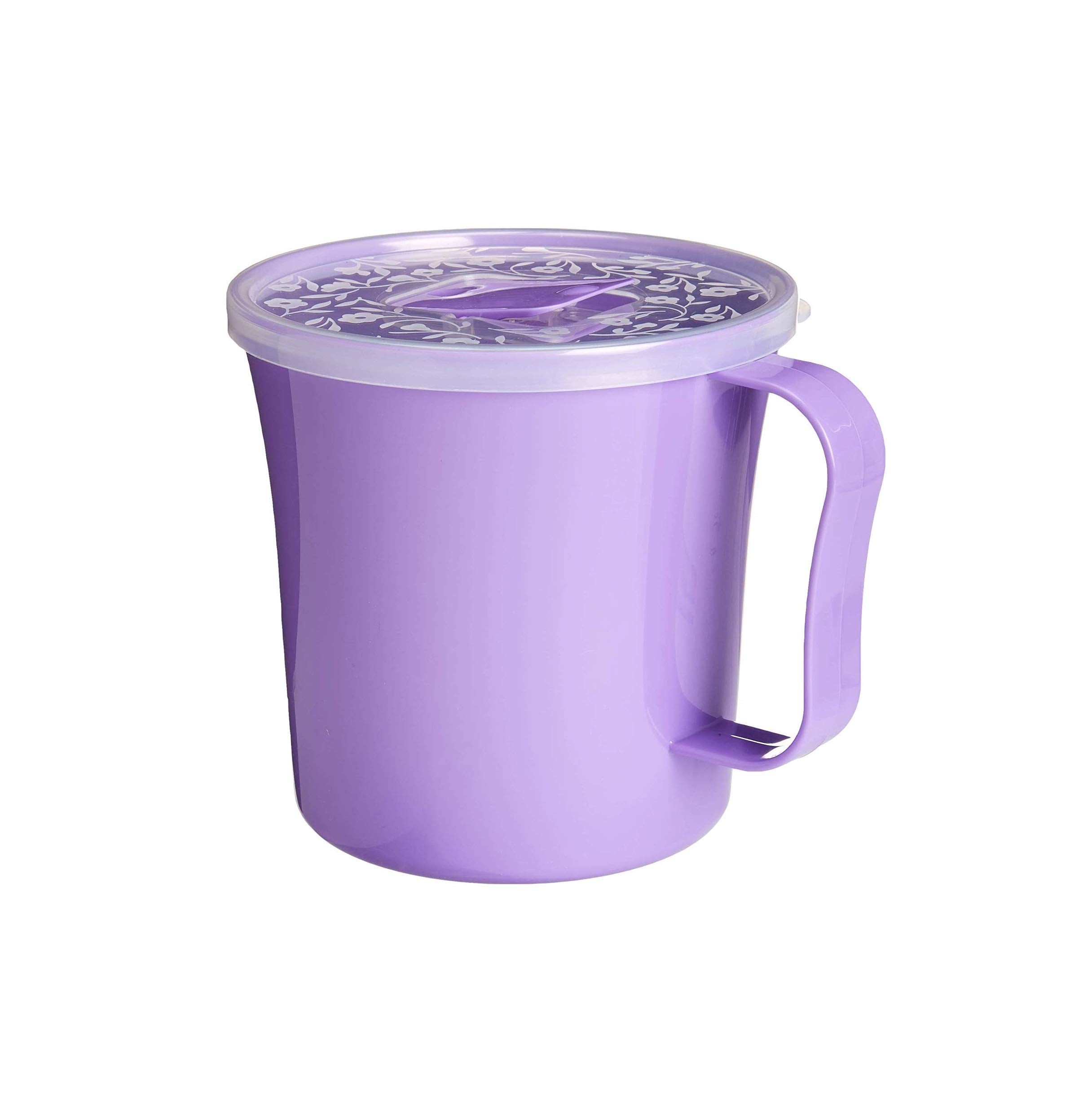 Zilpoo 20-ounce soup mug with handle for easy, cool-to-touch grip.
