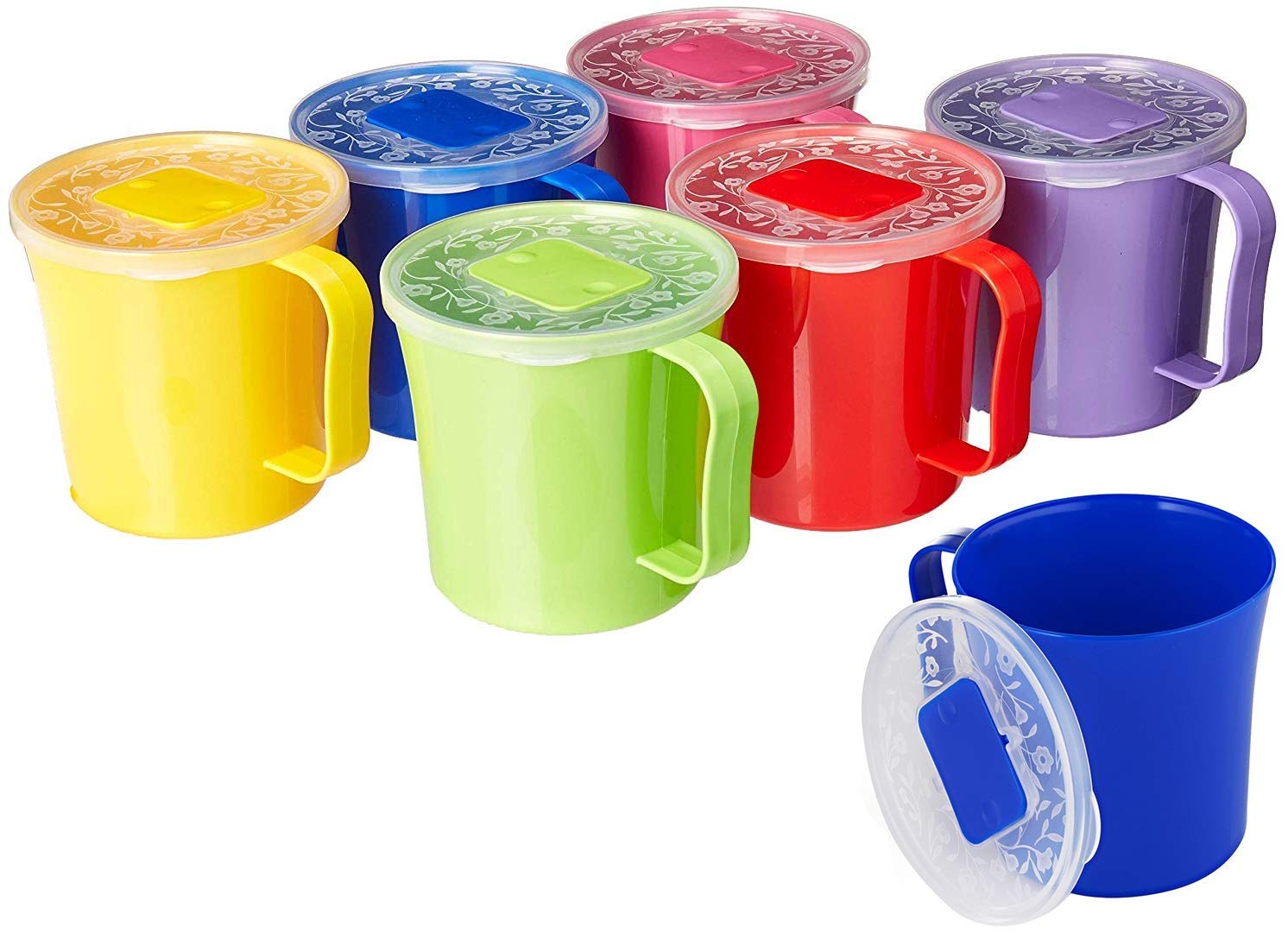 Zilpoo 20-ounce soup mug with vented lid prevents microwave splashes.