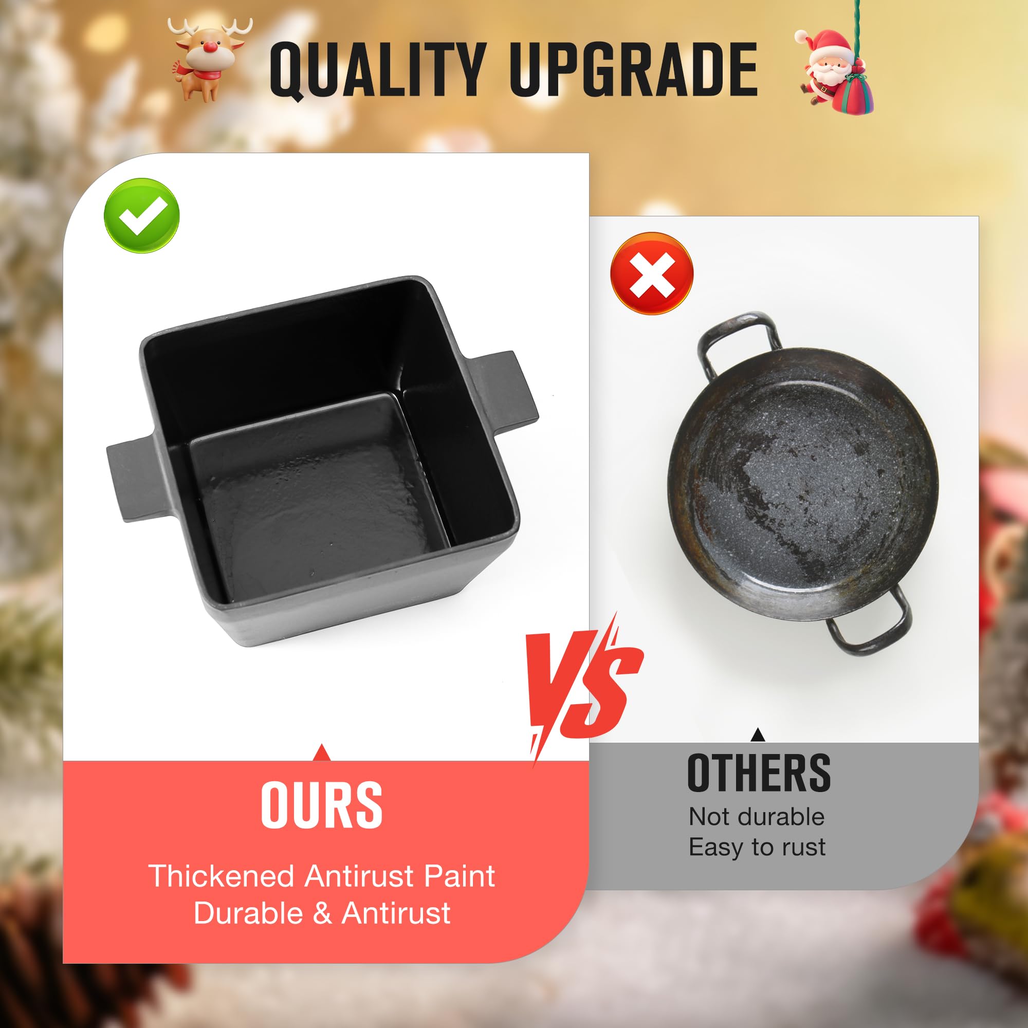 ZIMOMOTA wood stove accessory makes a warm, gift-worthy decor addition.