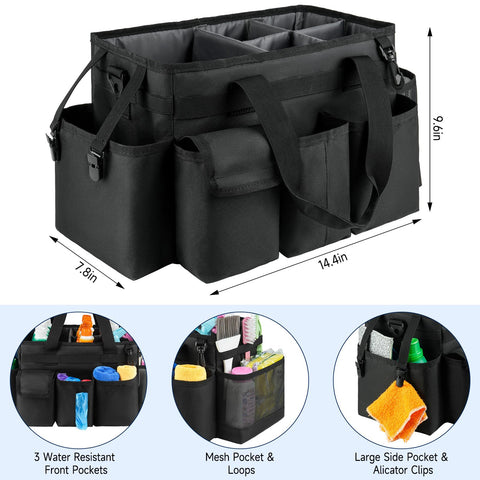 ZIOZERTT caddy with adjustable shoulder strap for comfortable transport.