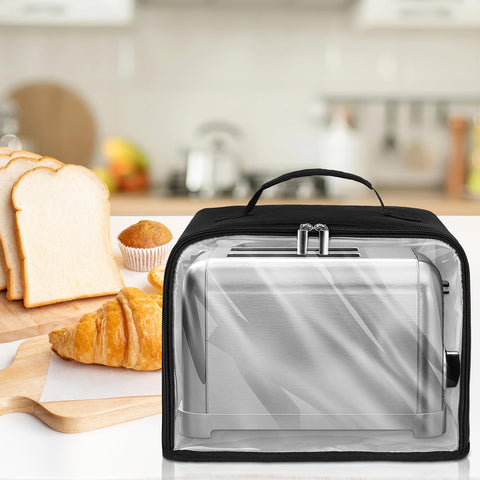 Aluminum lining enables easy cleaning on ZIOZERTT toaster cover