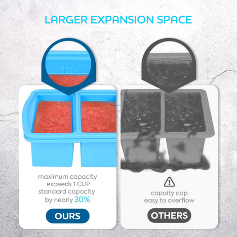 Zip Standing trays are dishwasher-safe for easy cleanup.