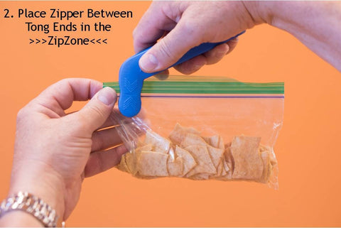 ZipSealer provides a fast seal with minimal effort.