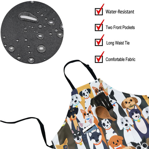 ZiQilin cute animal pattern adds playful style to chores.
