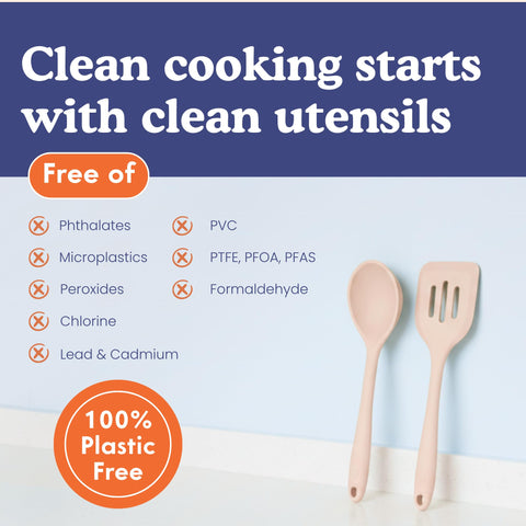 Ziruma dishwasher-safe silicone utensils simplify post-meal cleanup