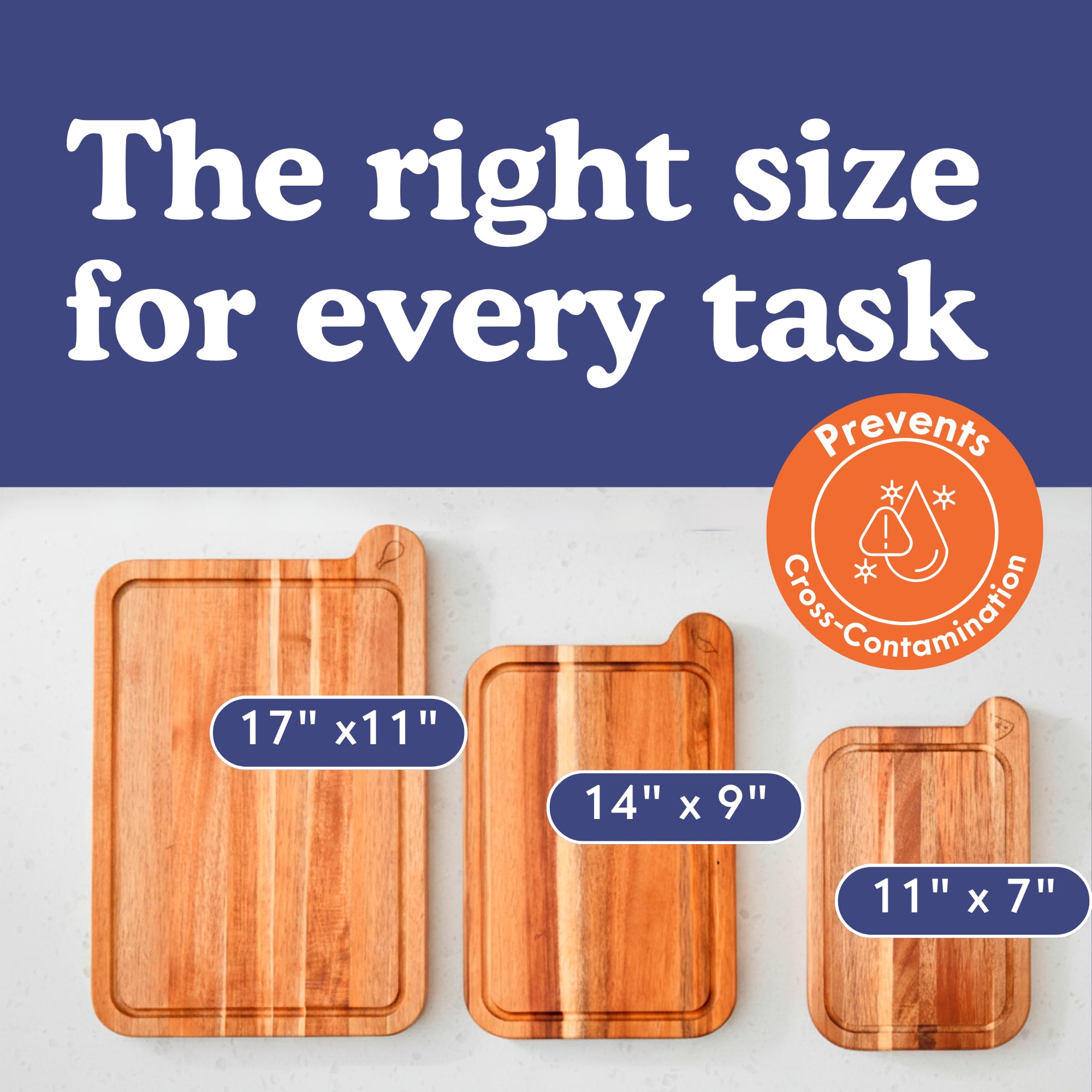 Ziruma FSC-certified acacia wood cutting boards for sustainable sourcing