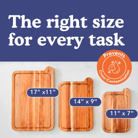 Ziruma FSC-certified acacia wood cutting boards for sustainable sourcing