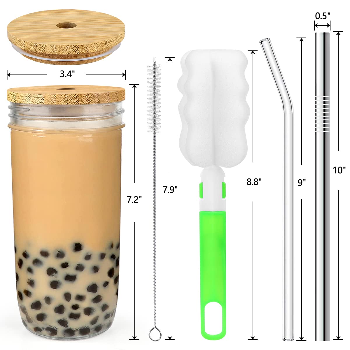 ZIZOTI white plastic lids with holes for easy sipping on the go