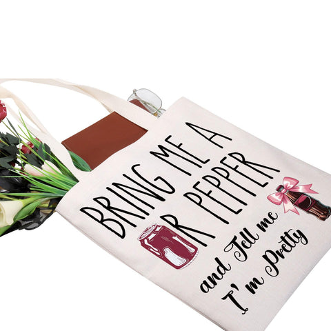 ZJXHPO Soda Tote Bag gift-ready packaging for holidays.
