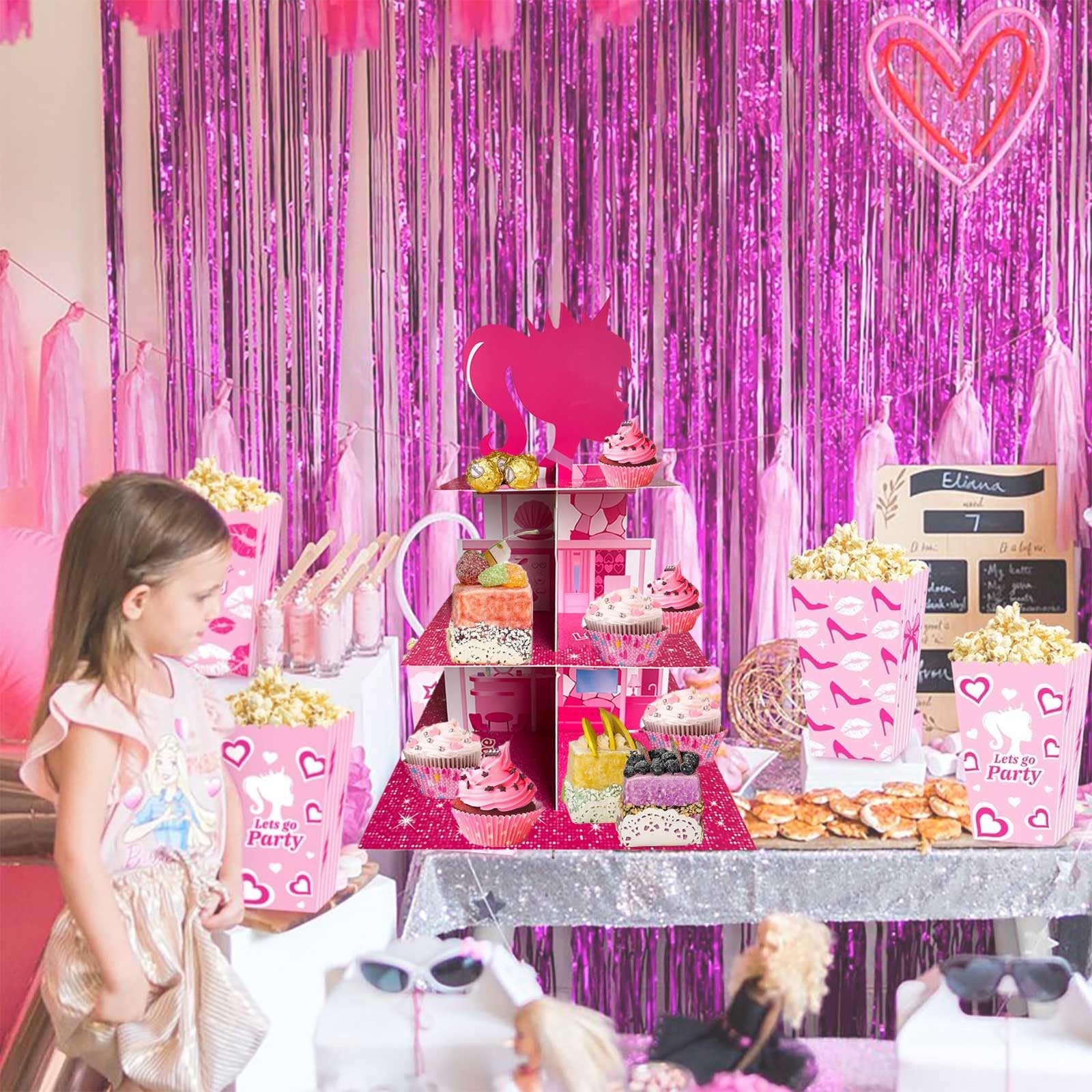 Zliisang versatile stand suits weddings and birthdays with reusable elegance.