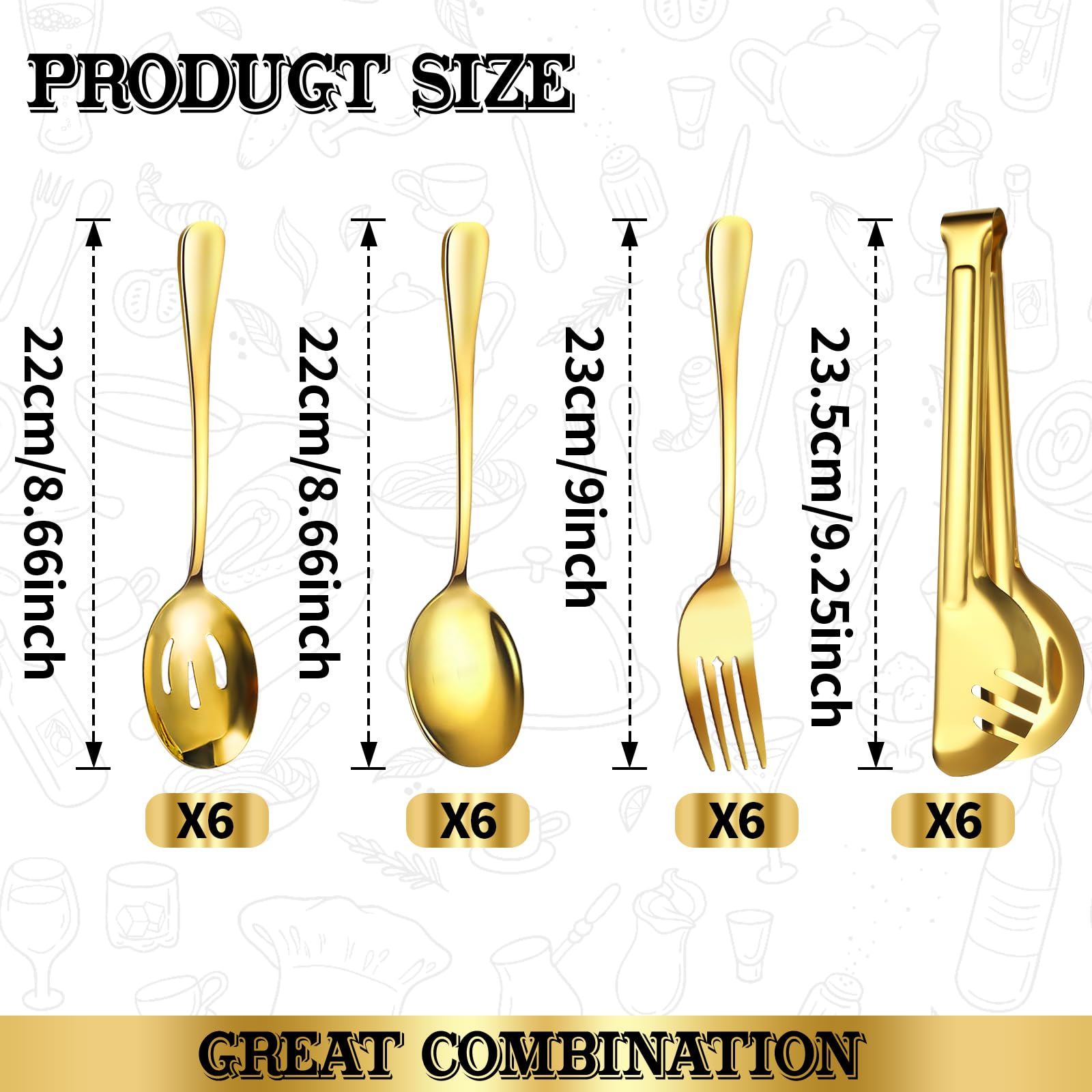 ZLMTZDJD spoons for buffets show balance and smooth surfaces for easy serving.
