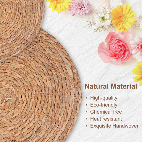 ZLMXXT easy-clean mats wipe clean after meals for quick setup.