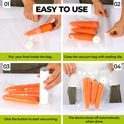 ZLTMYI compatible with vacuum bags and containers expands storage options.