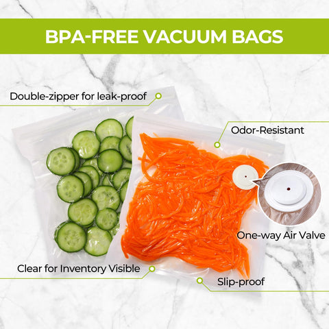 ZLTMYI dishwasher-safe microwave-friendly bags for easy post-use cleanup.