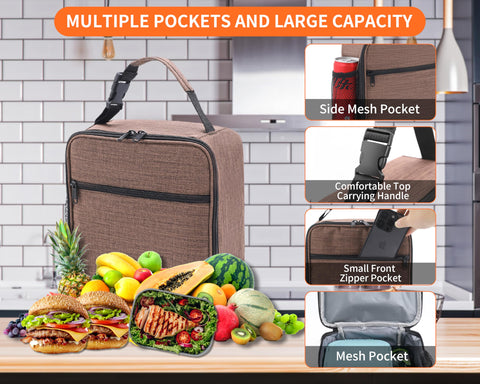 ZM-YOUTOO waterproof lunch bag easy to clean after outings