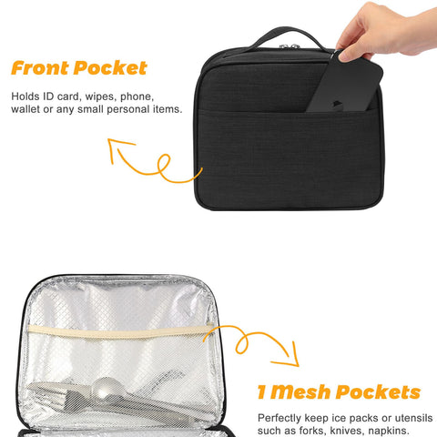 ZM-YOUTOO lunch box designed for outdoor use during hikes or camping.