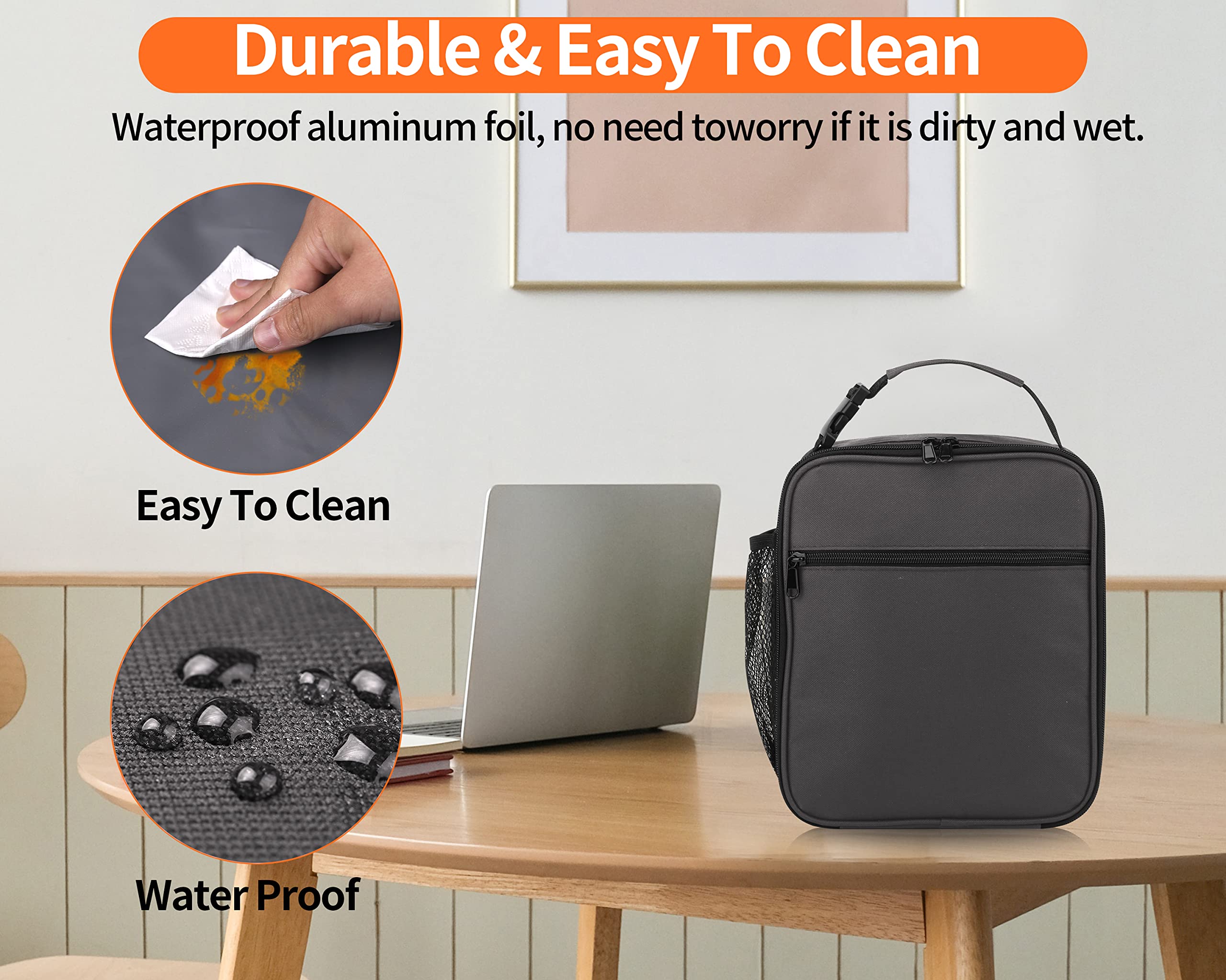 ZM-YOUTOO leak resistant construction helps keep contents dry.