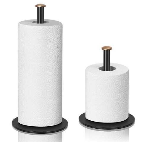 ZMGNND adjustable paper towel holder front view for practical kitchen organization