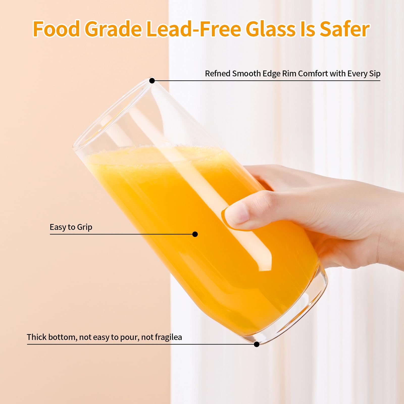 ZMOWIPDL glass straws, sustainable alternative for clean, stylish sips.