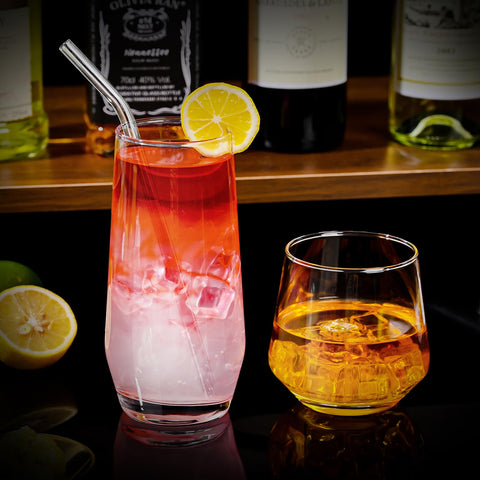ZMOWIPDL versatile drink glass, suitable for juice, wine, beer and more.