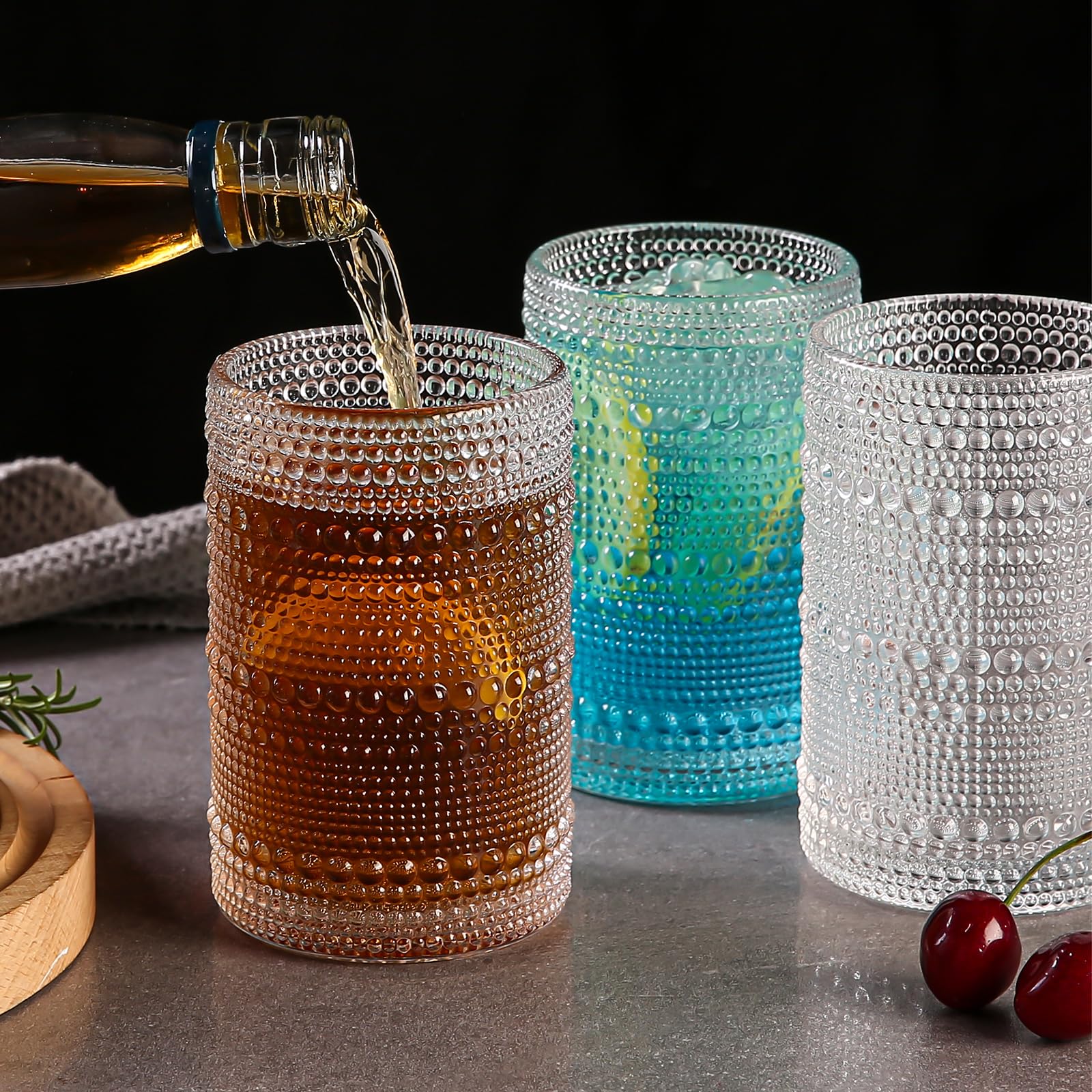 ZMOWIPDL set suits home bars and dessert shops for versatile drinks.
