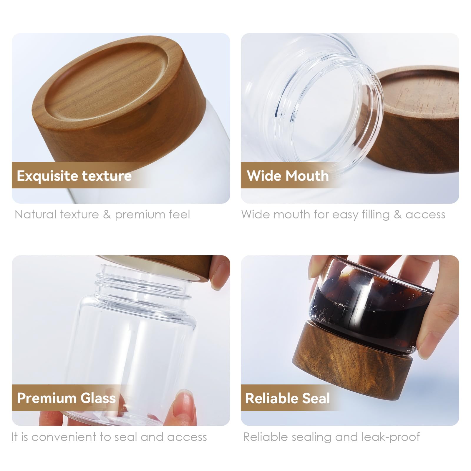 Zoaiirte versatile storage solution for baking staples like flour, sugar, and rice.