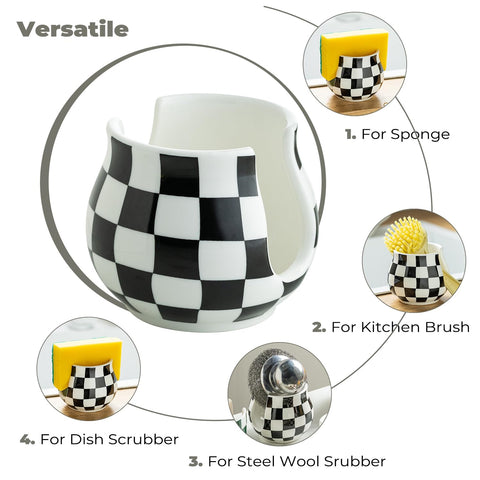 Zoeeker Anti-slip Ceramic Base keeps the holder stable on damp surfaces