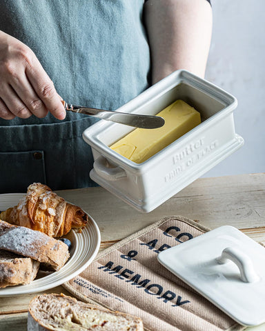 Zoeeker countertop butter holder complements a range of kitchen styles