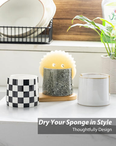 Zoeeker porcelain sponge holder makes a gift for organized homes