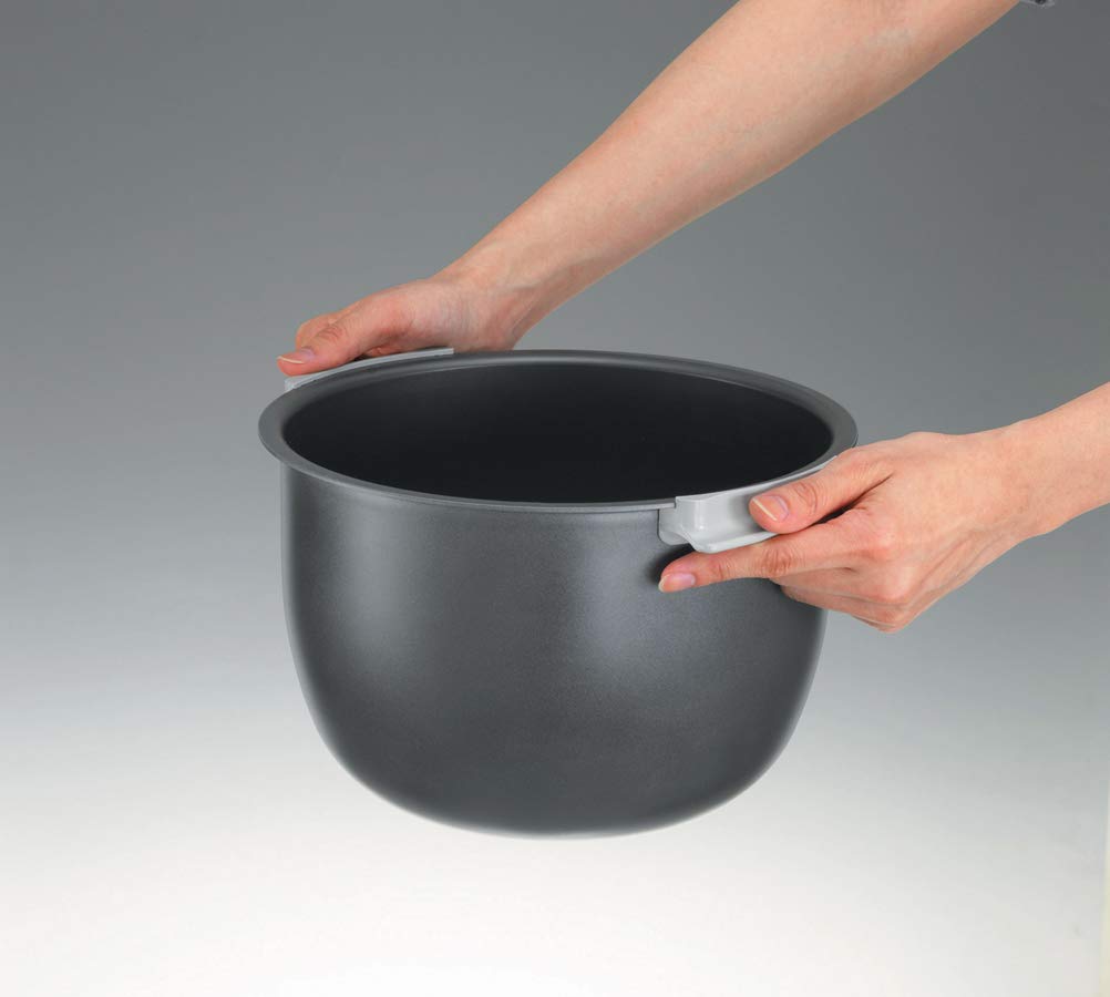 Zojirushi Neuro Fuzzy control panel highlights intuitive settings for sushi, porridge, and quick-cook programs