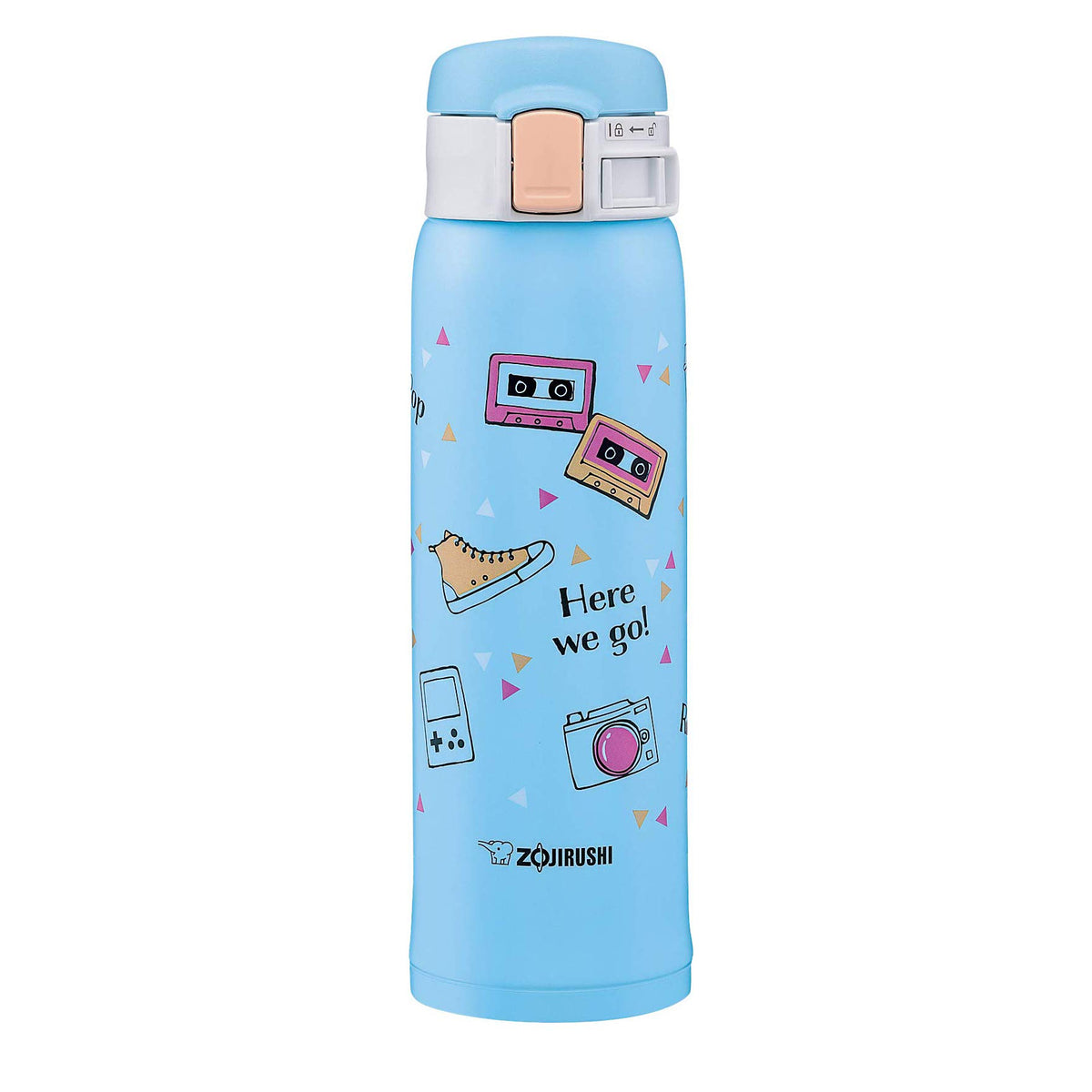 Zojirushi SM-SG48AZ 16oz stainless mug for hot or cold beverages on the go