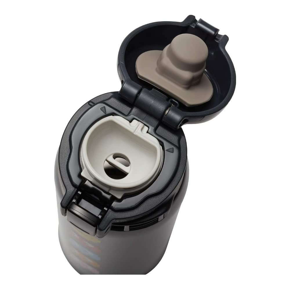 Inside view reveals nonstick coating for easy cleaning after beverages