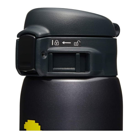 Side view highlighting black stainless finish and durable construction for daily use