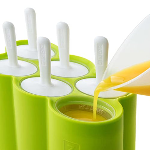 ZOKU Classic Pop Molds six-removable molds for customizable fruit and dessert pops.