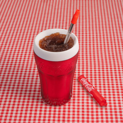 ZOKU Coca-Cola Float & Slushie Maker creates a blended drink visual for inspiration