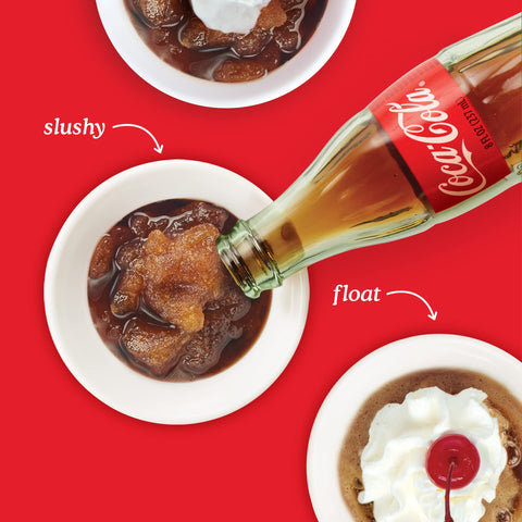 ZOKU Coca-Cola Float & Slushie Maker outer cup with Coca-Cola logo for retro serving