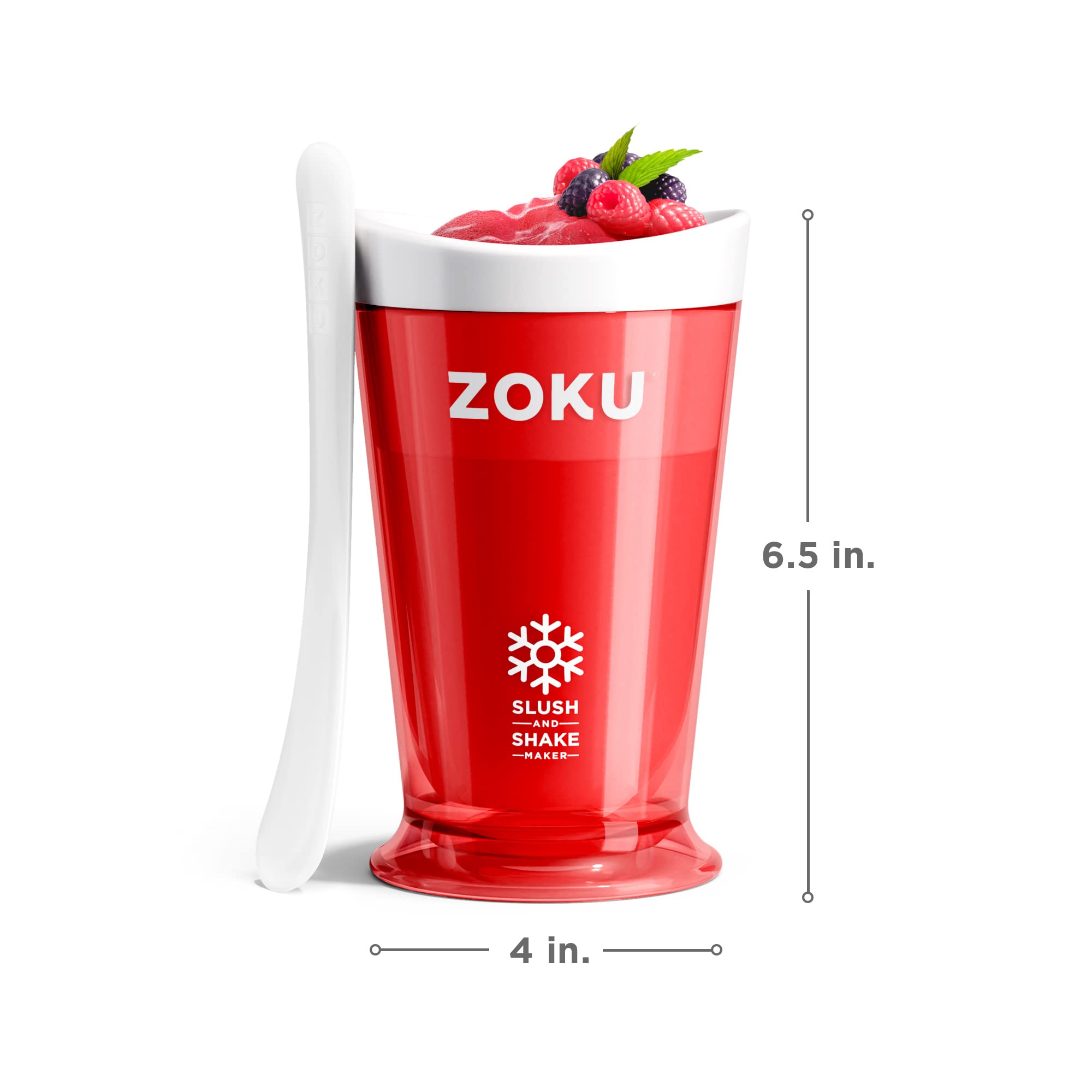 ZOKU includes 8-ounce inner core and protective outer cup.